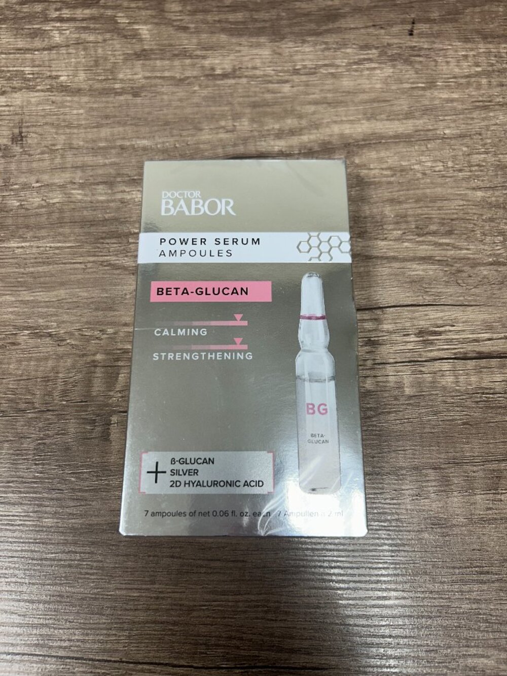 Doctor Babor Power Serum Ampoules - Beta-Glucan (7 ampoules 2ml each)